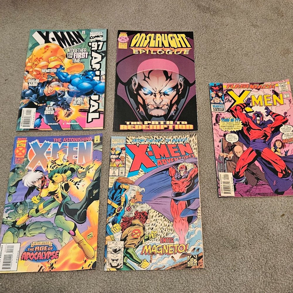 "X-Men Adventures" Marvel Comic Set